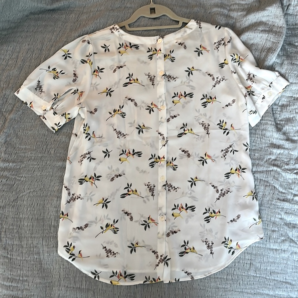 Loft short-sleeve blouse